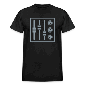 Faders & Knobs Tee | White