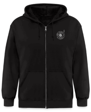 Playback Zip Hoodie | White